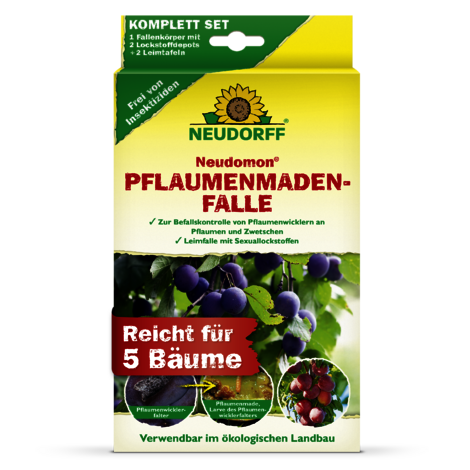 Neudomon PflaumenmadenFalle Sprechende Bilder
