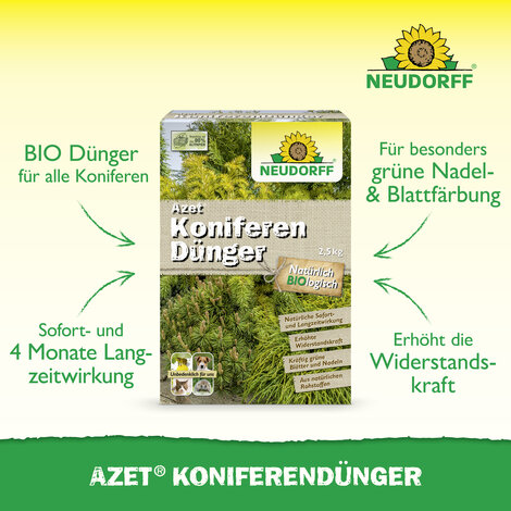Azet KoniferenDünger Sprechende Bilder Bild 2