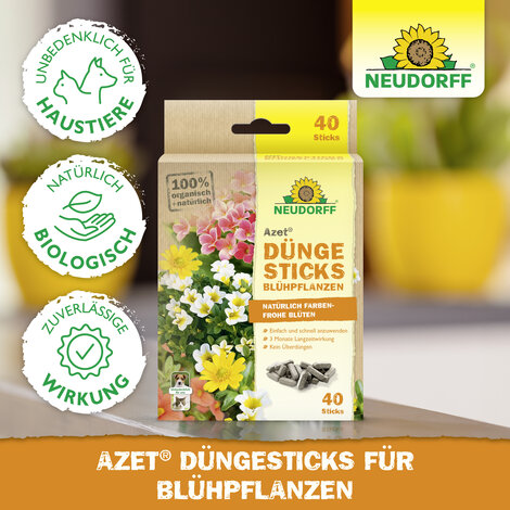 Azet Düngesticks für Blühpflanzen Sprechende Bilder Bild 5
