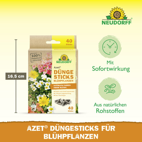 Azet Düngesticks für Blühpflanzen Sprechende Bilder Bild 3