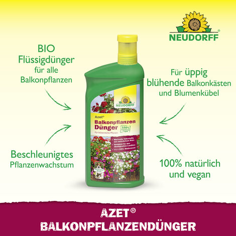 Azet BalkonpflanzenDünger flüssig Sprechende Bilder Bild 2