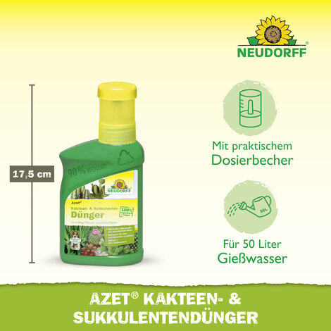 Azet Kakteen- & SukkulentenDünger flüssig Sprechende Bilder Bild 3