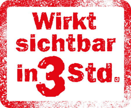 Wirkt sichtbar in 3h - neu