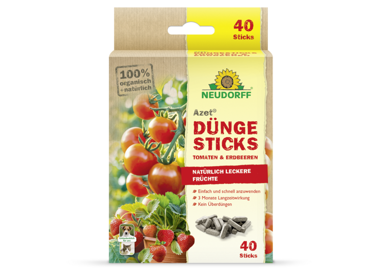 Azet Düngesticks für Tomaten & Erdbeeren